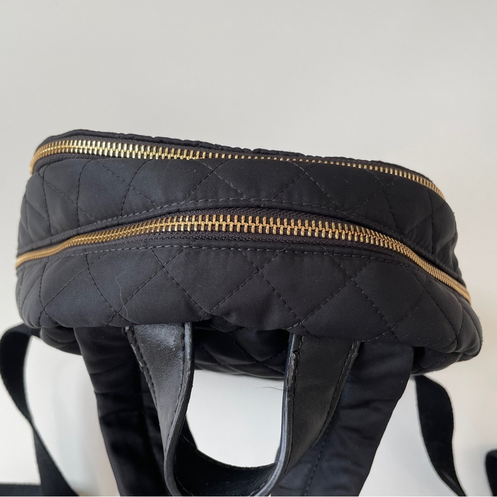 Tommy Hilfiger Black Quilted Mini Backpack - Picture 3 of 11